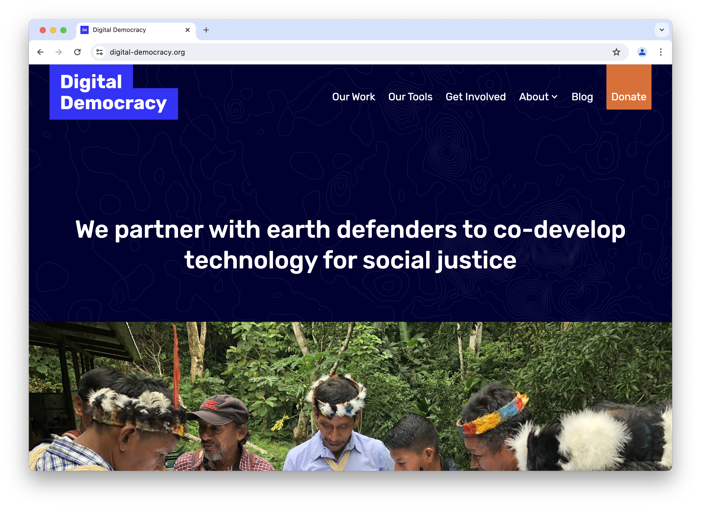 Digital Democracy website